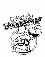 Laboratory Dexter Coloring Pages Drawing Labortory Getcolorings Popular Getdrawings Color sketch template