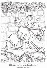 Balaam Donkey Beating Activities Kleurplaten Bijbel Speaks Bewaren Bijbelse Numeri sketch template