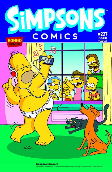 simpsons comics 227 fresh comics