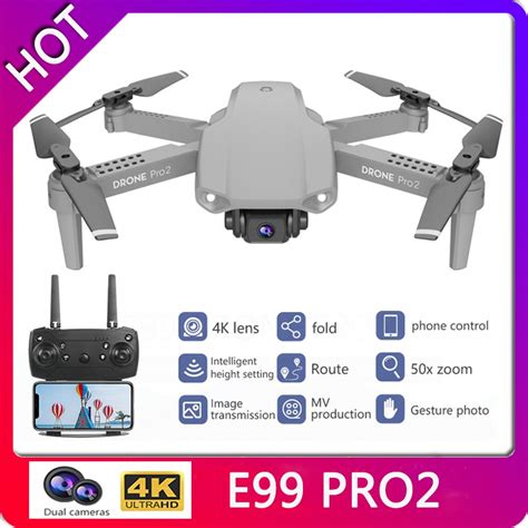 drone  hd dual camera foldable drone  wifi fpv p real time transmission  times