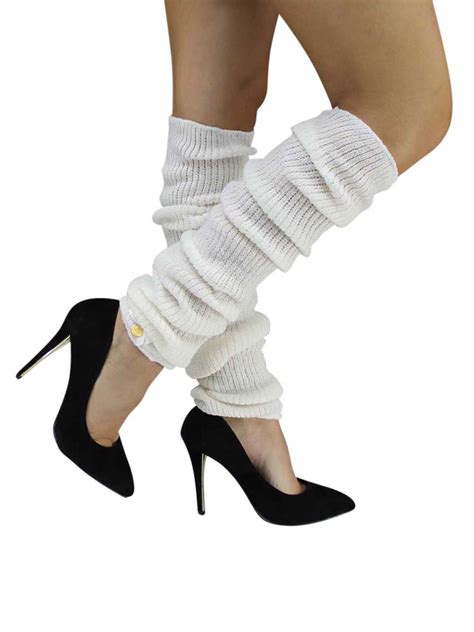 Long Thick Knit Dance Leg Warmers Ebay