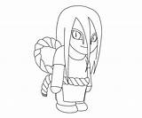 Orochimaru Coloring Pages Random Template sketch template