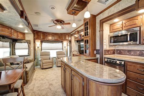 motorhome rv trailer interiors  decoratoo luxury rv living