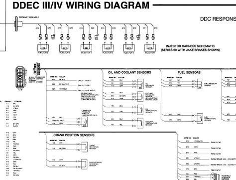 detroit  ecm wiring diagram