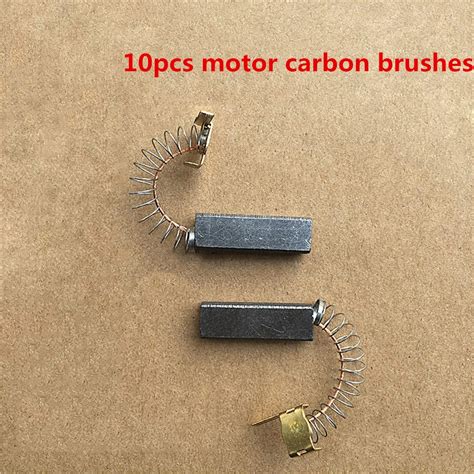 10pcs vacuum cleaner motor carbon brush for philips midea haier