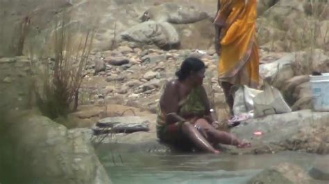 Lady Open Air Bathing In River By Hidden Cam Free Porn 3d