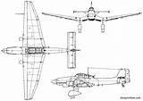 Ju 87 Junkers Germany Stuka Blueprints Blueprint Blueprintbox Plans 1935 sketch template