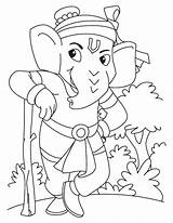 Ganesha Coloring Pages Hanuman Ganesh Kids Lord Sketch Standing Drawing Guard National Bala Sketches Color Getdrawings Rama Getcolorings Last Trending sketch template