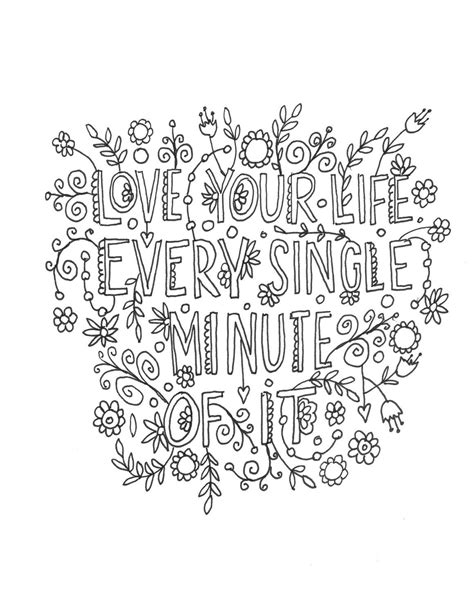 printable coloring pages  adults  quotes   doubt