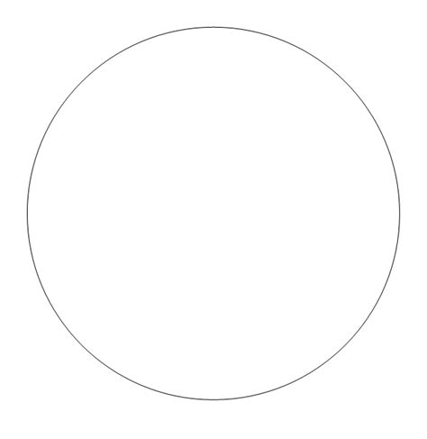 printable circle template  printable templates