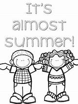 End Year Coloring Pages Summer Grade Kindergarten sketch template