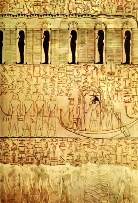 Ancient Egyptian Wall Paintings 1956 Tomb Of Horemeb