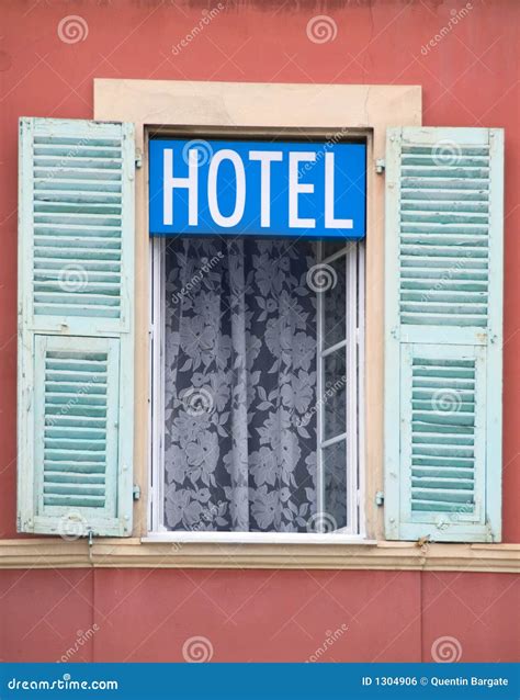 hotel sign stock photo image  architecture vacation