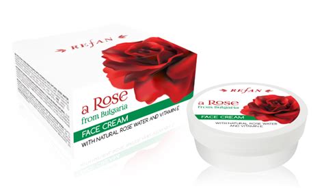 Крем за лице с натурална розова вода и витамин Е a rose from bulgaria Рефан