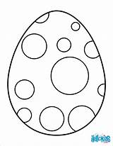 Egg Coloring Dinosaur Easter Pages Printable Polka Dot Dots Color Eggs Chocolate Template Blank Print Hellokids Colouring Clipart Plain Kids sketch template