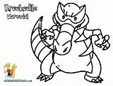 Pokemon Krookodile Coloring Pages Victini Zorua Getcolorings Print Color Categories Game sketch template
