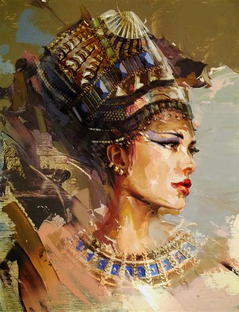 egyptian culture  painting  maryam mughal