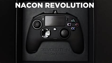 ps nacon revolution pro controller review test unboxing youtube