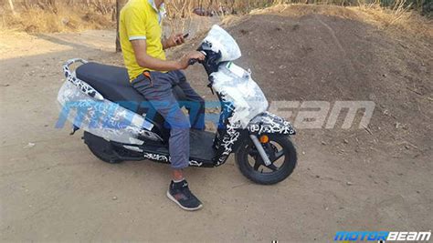 honda activa  spotted  test launch expected