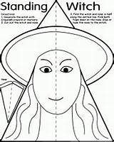 Coloring Wendy Halloween Pages Witch Stiring Cauldron sketch template