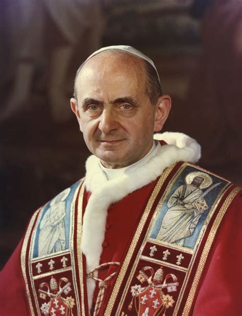 blessed pope paul vi   canonized  close  synod cardinal