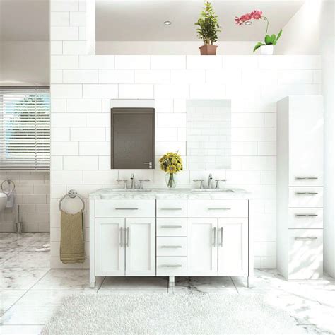 bathroom vanities white home decorators collection melpark        bath vanity