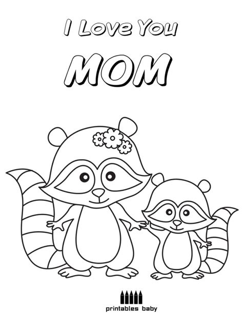 happy mothers day  love  mom printables baby  printable