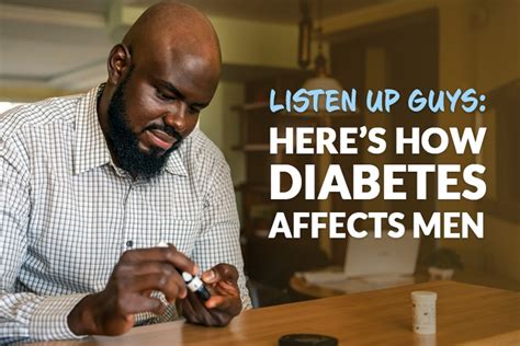 How Diabetes Affects Men Home Care Delivered