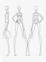 Fashion Template Templates Figure Illustration Drawing Mannequin Croquis Printable Mode Sketches Model Body Drawings Sketch Sketchbook Pret Poses Own Ep3 sketch template