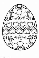 Easter Pages Coloring Print Colouring Printable Holiday sketch template
