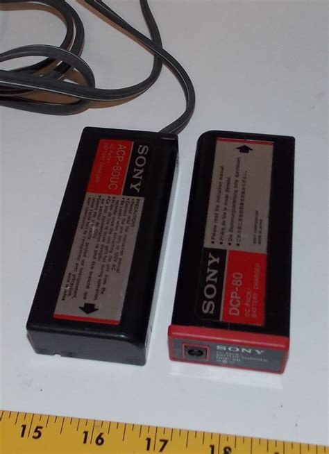 sony acp uc dcp  replacement power supply  video  vcr evo  ev cu sony video
