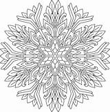 Coloring Mandala Pages Pattern Adult sketch template