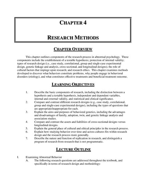 chapter  research methods chapter  research methods chapter