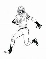 Coloring Nfl Pages Getdrawings sketch template