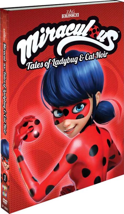 miraculous tales of ladybug and cat noir dvd news press release for volume 1