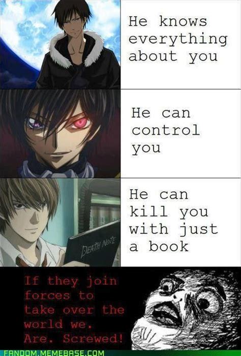 dream team of villians death note death and note