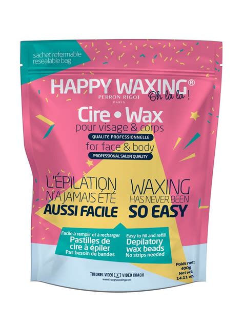 Happy Waxing Wax Refill Happy Waxing By Cirépil Home Waxing Kit