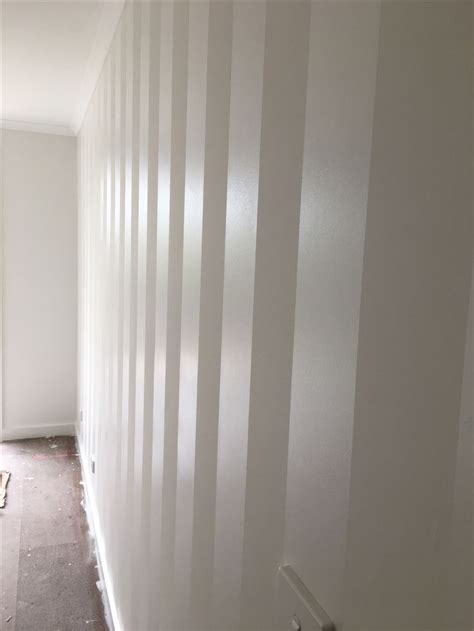 white matt paint  semi gloss white paint stripes painting stripes