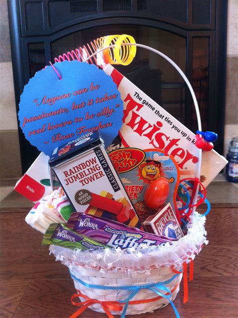 attempt   personalized gift basket   young couple