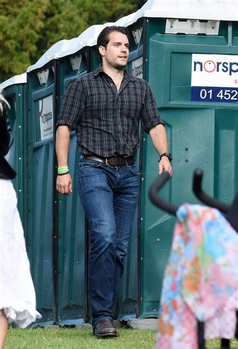 henry cavill at groove festival in dublin in bad pants