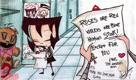 Ts And A Love Poem Invader Zim Fan Art 21077473
