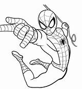 Spiderman Spider Avengers Homecoming Parker Pintar Menedzsment Ingatlan Araña Hombre Dominguez Gomez Onlycoloringpages Fekete Lápiz Batman sketch template