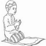 Ramadan Isra Miraj Familyholiday Kleurplaten Kleurboeken Prayer Weltreligionen Ausmalen Knutselen sketch template