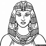Coloring Cleopatra Egito Bordar Dibujos Riscos Egipto Thecolor sketch template