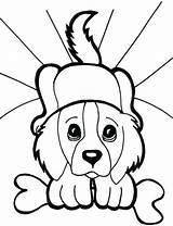 Coloring Pages Puppy Dog Cat Printable Eyes Cute Face Print Kitten Puppies Baby Drawing Vicious Retriever Golden Dogs Color Cats sketch template