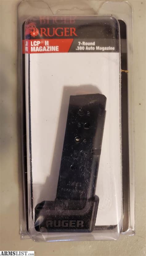 armslist  sale ruger lcp ii  magazine