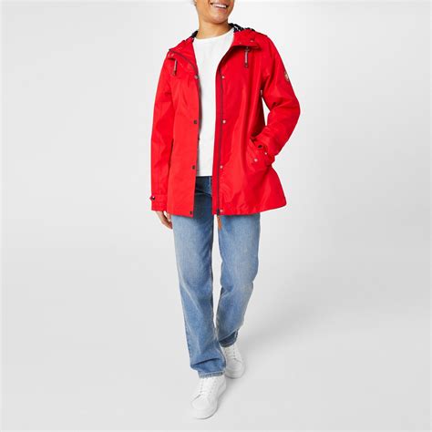 gelert womens coast waterproof jacket coat top high neck lightweight hooded zip ebay