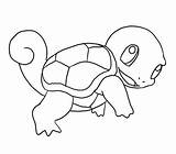 Squirtle Coloring Pokemon Pages Printable Drawing Popular Getdrawings sketch template
