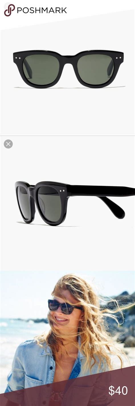madewell brand new black headliner sunglasses sunglasses black
