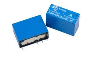buy relay smi vdc sl   pole switching     price  electrokit